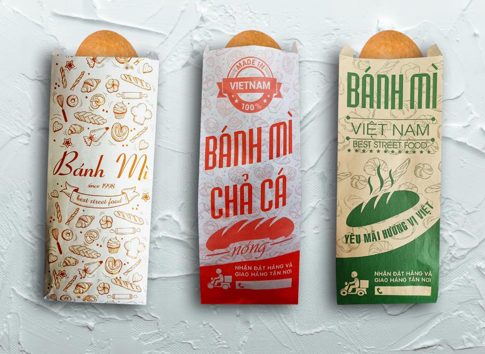 In 20000 túi giấy bánh mì ở Quảng Ngãi (mã tbm_2146) giấy MG giá gốc tại xưởng