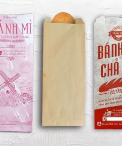 In 20000 túi giấy bánh mì ở Quảng Ngãi (mã tbm_517) giấy Kraft giá gốc tại xưởng