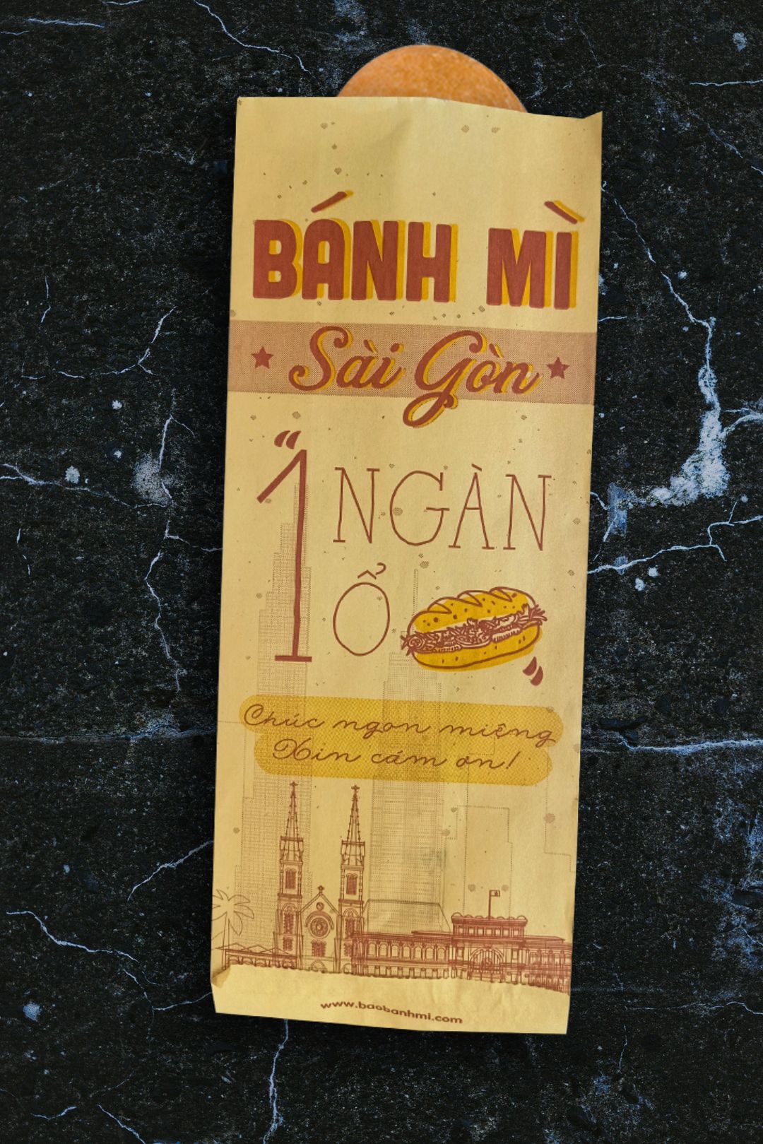 In 10000 túi đựng bánh mì tại Quảng Ngãi (mã tbm_1238) giấy MG đẹp và chất lượng