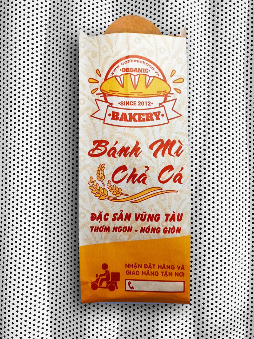 In 10000 túi đựng bánh mì tại Quảng Ngãi (mã tbm_1238) giấy MG đẹp và chất lượng