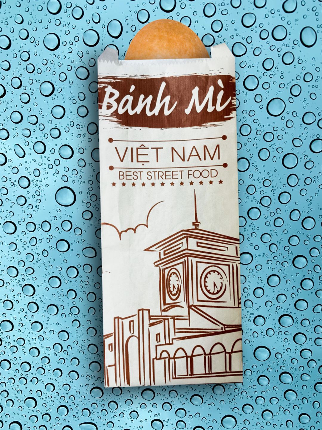 In 5000 túi giấy bánh mì tại Quảng Ngãi (mã tbm_8738) giấy MG giá gốc tại xưởng