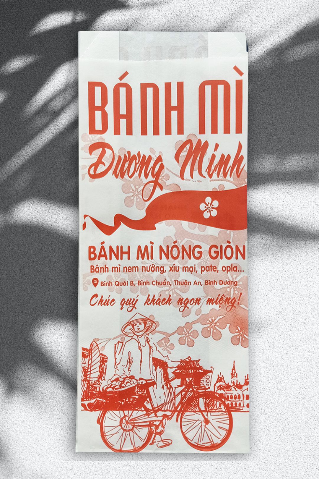 In 5000 túi giấy bánh mì tại Quảng Ngãi (mã tbm_8738) giấy MG giá gốc tại xưởng